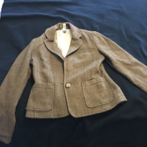 Old Brown tweed blazer